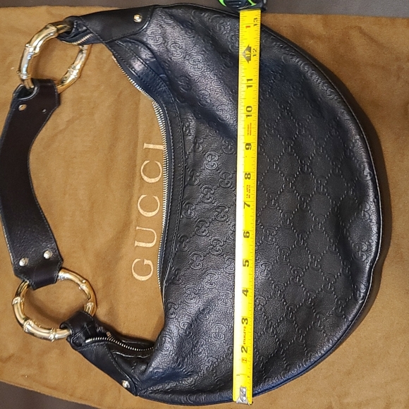 Gently worn Excellent condition 100% Authentic Gucci Handbag All leather - Picture 11 of 11